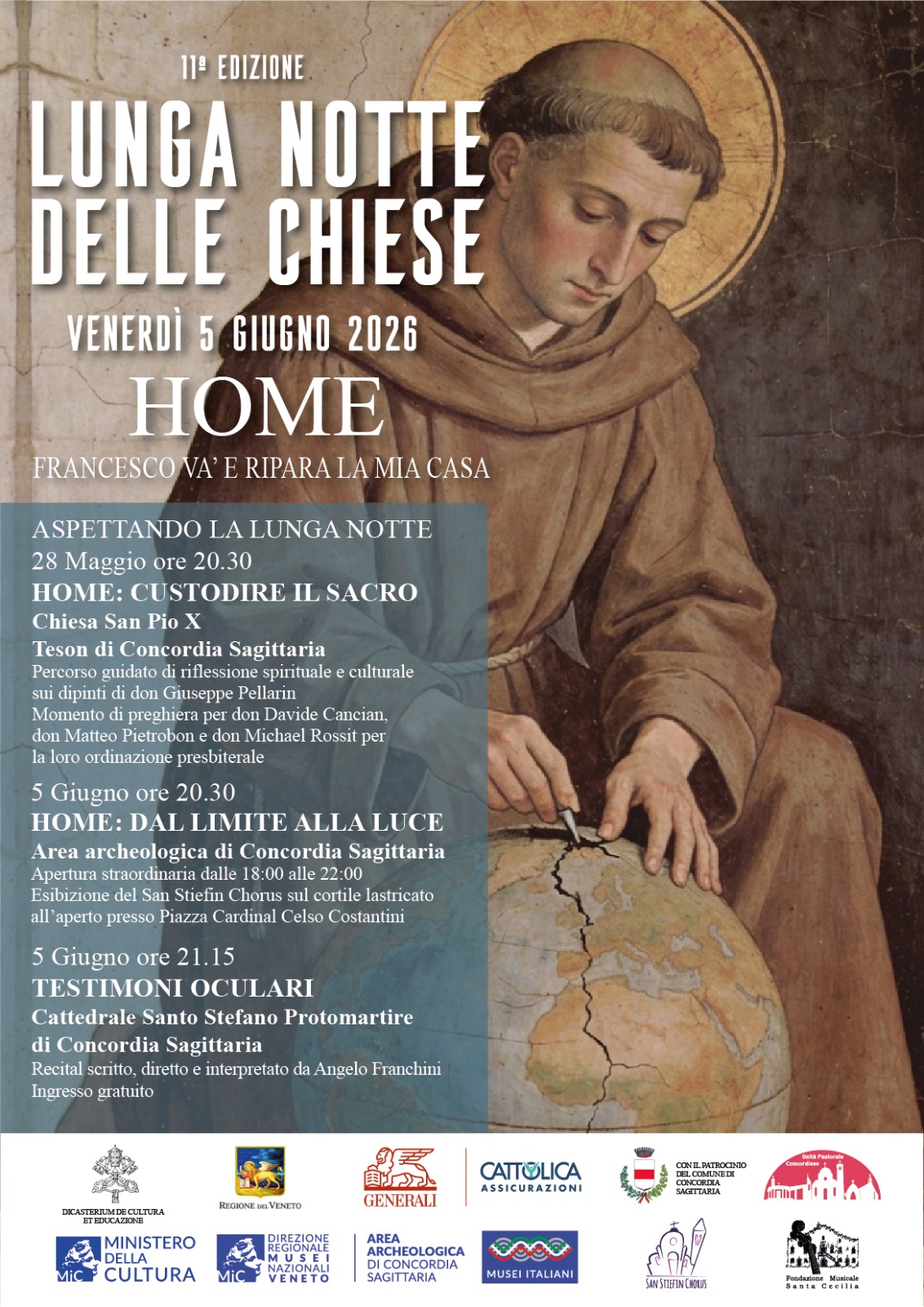La lunga Notte delle Chiese 2026 | Apertura straordinaria | Area archeologica sotto la Cattedrale di Concordia Sagittaria